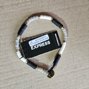 Express Versatile Stylish Boho Style Clay & Stone Bead Bracelet